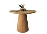 Sapphire oak living room kitchen table bohemian