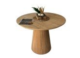 Sapphire oak living room kitchen table bohemian