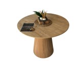 Sapphire oak living room kitchen table bohemian